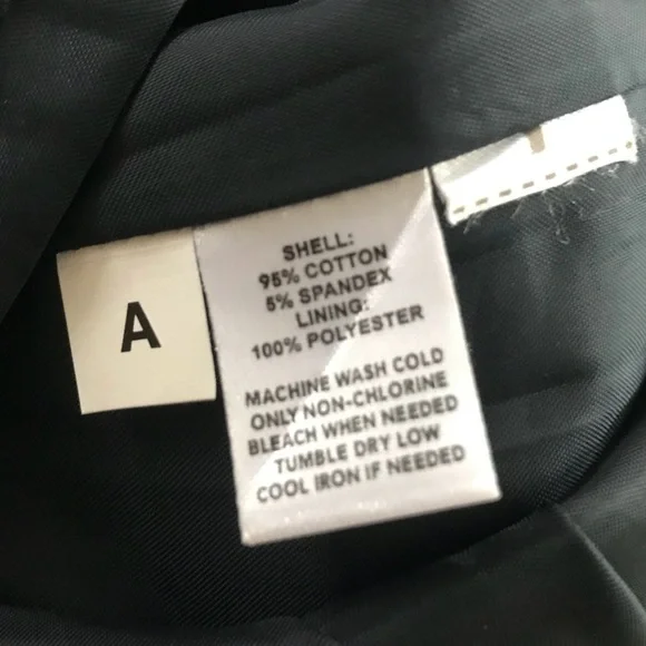 Ann Taylor LOFT gray lined skirt 8 - Picture 7 of 8